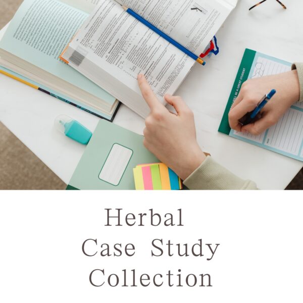 Herbal case study digital journal with hyperlinks