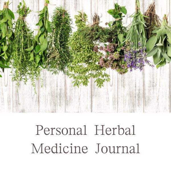 Personal herbal medicine journal, digital with hyperlinks