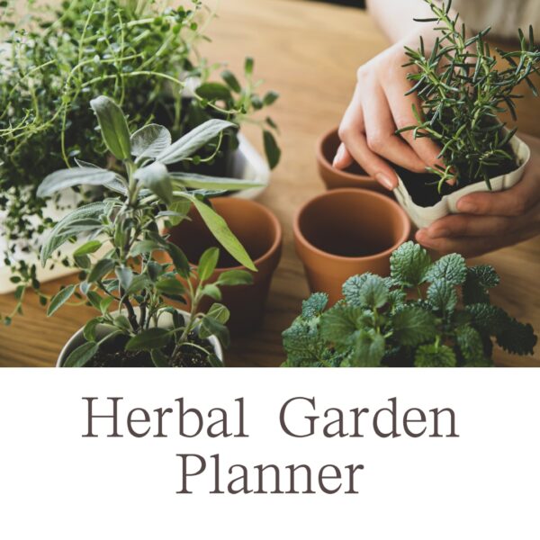 Herbal Garden Planner, dital with hyperlinks